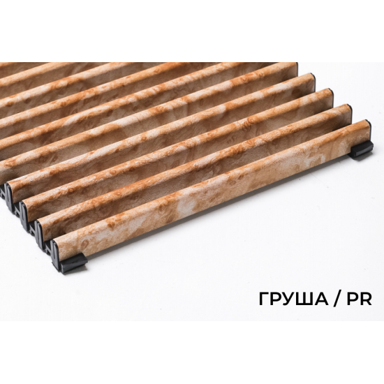 Верхняя декоративная решетка Decor Prestige, В=180 мм, H=15 мм, цвет Груша
