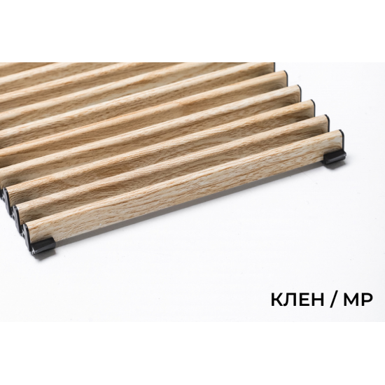 Верхняя декоративная решетка Decor Prestige, В=145 мм, H=15 мм, цвет Клён