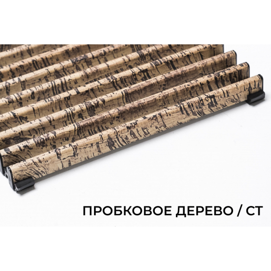 Верхняя декоративная решетка Decor Prestige, В=145 мм, H=15 мм, цвет Пробковое Дерево