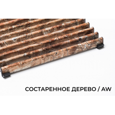 Верхняя декоративная решетка Decor Prestige, В=145 мм, H=15 мм, цвет Состаренное Дерево