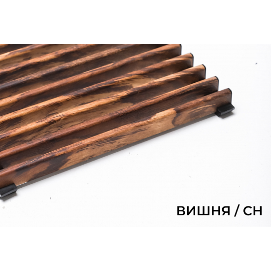 Верхняя декоративная решетка Decor Prestige, В=180 мм, H=15 мм, цвет Вишня
