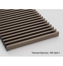 DL 15.180-BR dark-r линейная решётка  180 мм, тёмная бронза