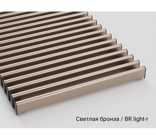 DL 15.180-BR light-r линейная решётка 180 мм, светлая бронза DL 15.180-BR light-r линейная решётка 180 мм, светлая бронза