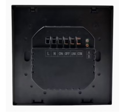 Термостат FC 285 на 230В черный Touch screen с Wi-Fi управлением 