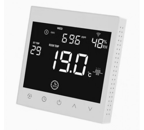 Термостат FC 285 на 230В белый Touch screen с Wi-Fi управлением 